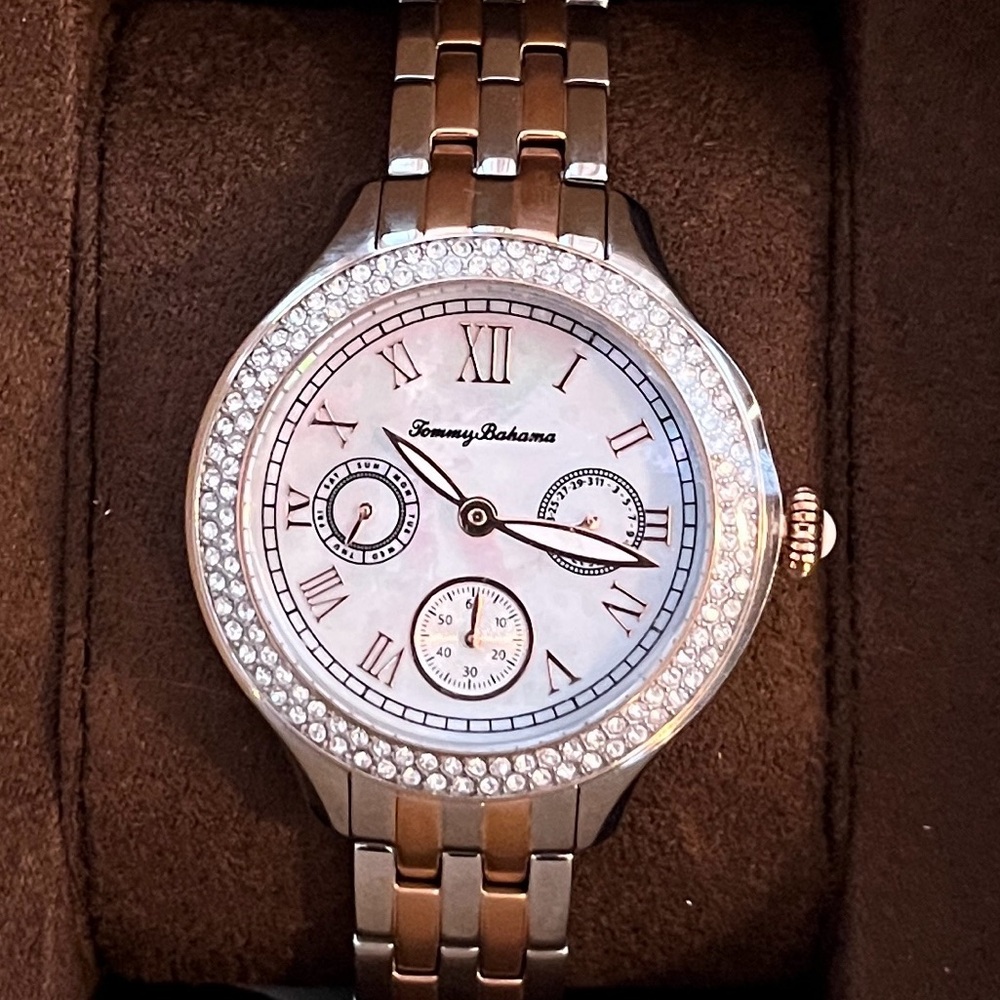 Tommy Bahama 'Waikiki' Women's Chronograph Watch NWT